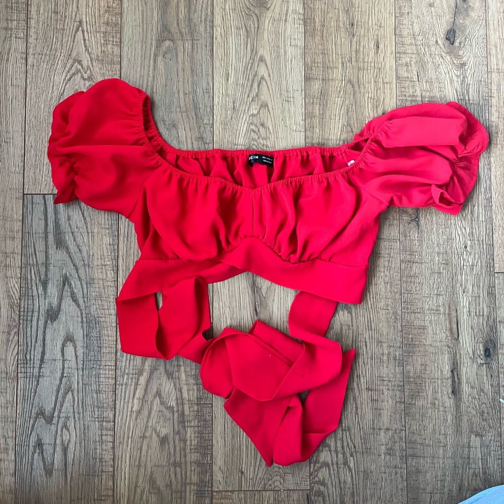 Red Shein Top